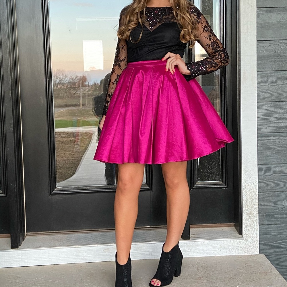 2 piece homecoming dress.